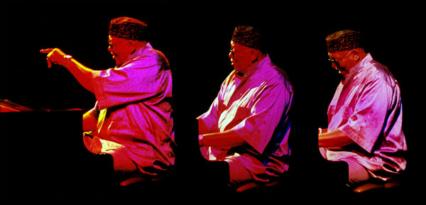 Randy Weston no Bataclan, em Paris, em 2002 (Foto: J. Harlaar/Divulgação)