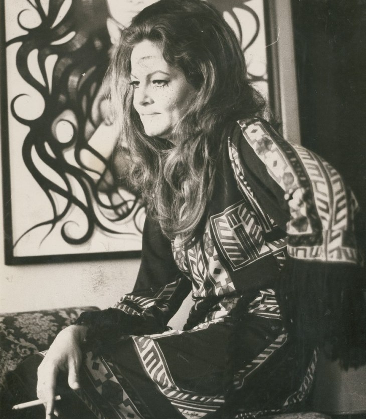 Maysa na TV Rio em 1970 (Foto: Wikimedia Commons)